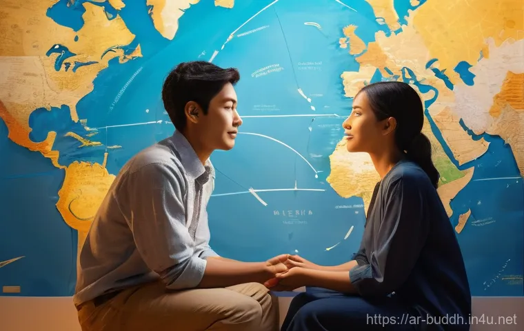 불교에서의 인간 존엄성 - **Inner Light and Authentic Selfhood:** A serene portrait of an individual (gender-neutral, adult) e...